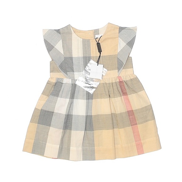 burberry print dress